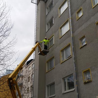 Julkisivurappaus ja maalaus